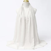 Muslim Chiffon Hijab Scarf Women Long Solid - Lena & Miles Exquisite Boutique LLC.
