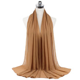 Women Muslim Chiffon Hijab Shawls Scarf - Lena & Miles Exquisite Boutique LLC.