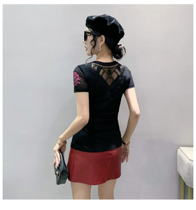 European Clothes Sexy Hollow - Lena & Miles Exquisite Boutique LLC.