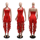 CM.YAYA Women Sleeveless Strapless Halter - Lena & Miles Exquisite Boutique LLC.