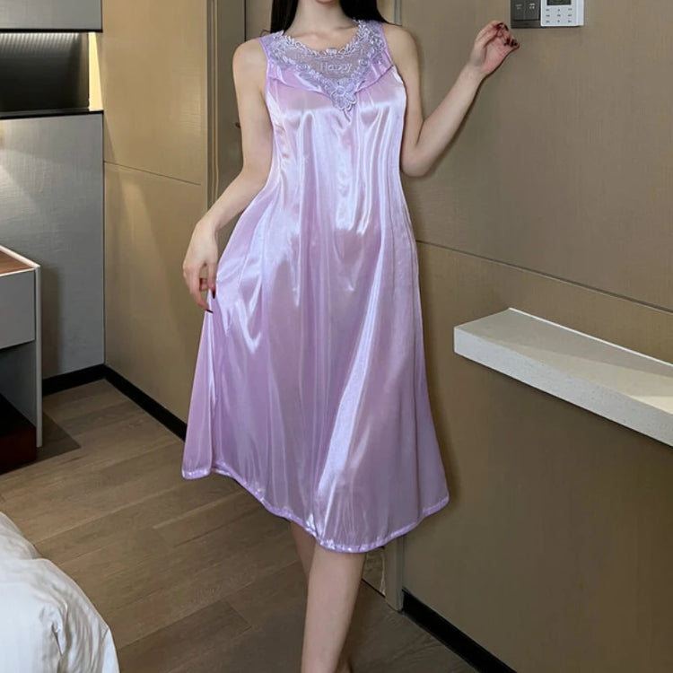 Women Loose Casual Purple Lace Long Dress - Lena & Miles Exquisite Boutique LLC.