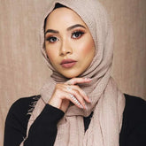Muslim Hijab For Women Crinkle Hijab Scarf Soft - Lena & Miles Exquisite Boutique LLC.
