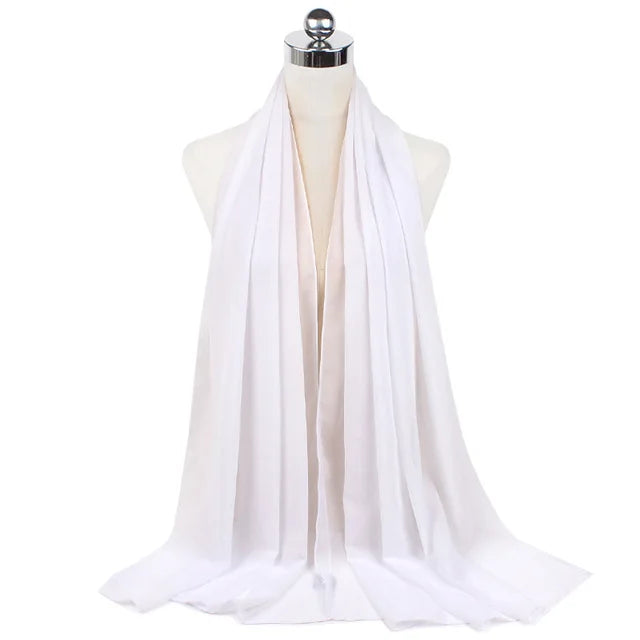 Women Muslim Chiffon Hijab Shawls Scarf - Lena & Miles Exquisite Boutique LLC.