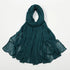 Shawls Solid Headscarf Wraps Big Size Plain Islam - Lena & Miles Exquisite Boutique LLC.