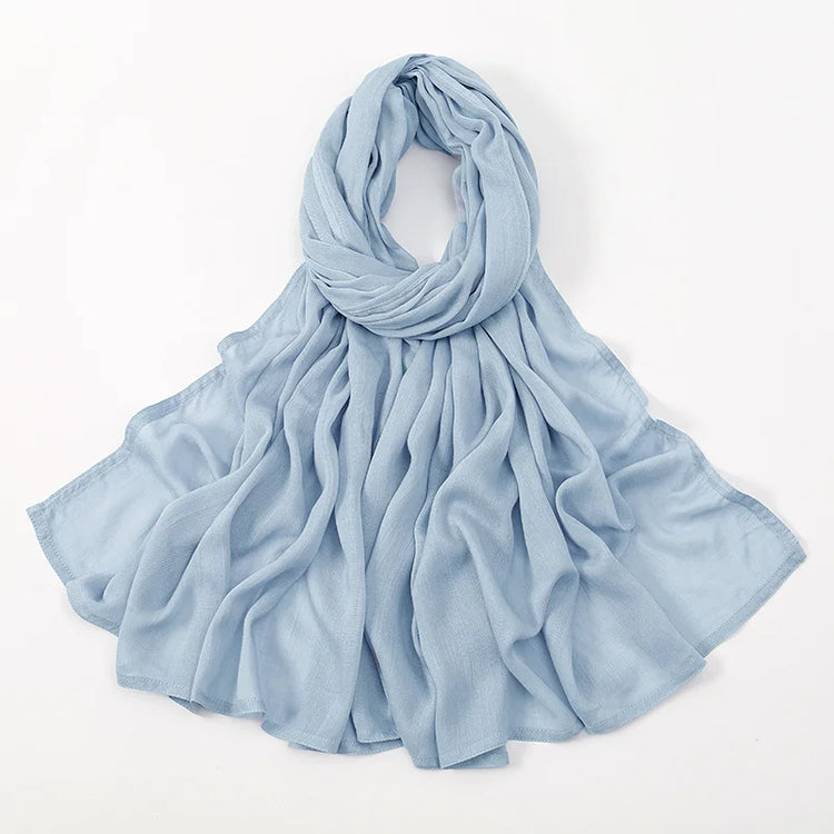 Muslim Modal Hijab Rayon Cotton Shawls - Lena & Miles Exquisite Boutique LLC.