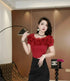 Summer European Clothes High Quality Cotton T - Lena & Miles Exquisite Boutique LLC.