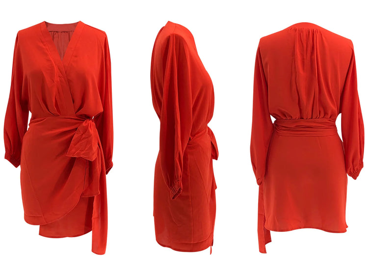 Mid Length Dress Women Dresses Slim Fit - Lena & Miles Exquisite Boutique LLC.