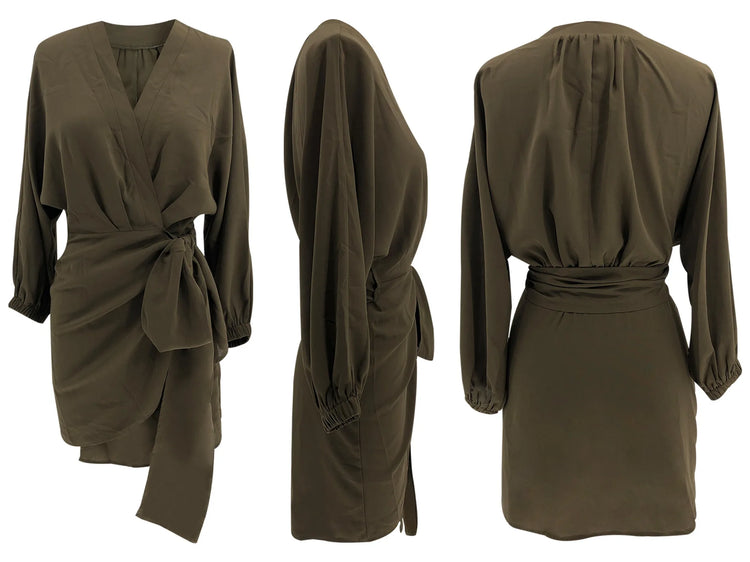 Mid Length Dress Women Dresses Slim Fit - Lena & Miles Exquisite Boutique LLC.