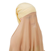Muslim Women Bonnet + Chiffon Shawl Instant - Lena & Miles Exquisite Boutique LLC.