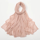 New Crinkle Rayon Hijab For Women Muslim Scarf - Lena & Miles Exquisite Boutique LLC.