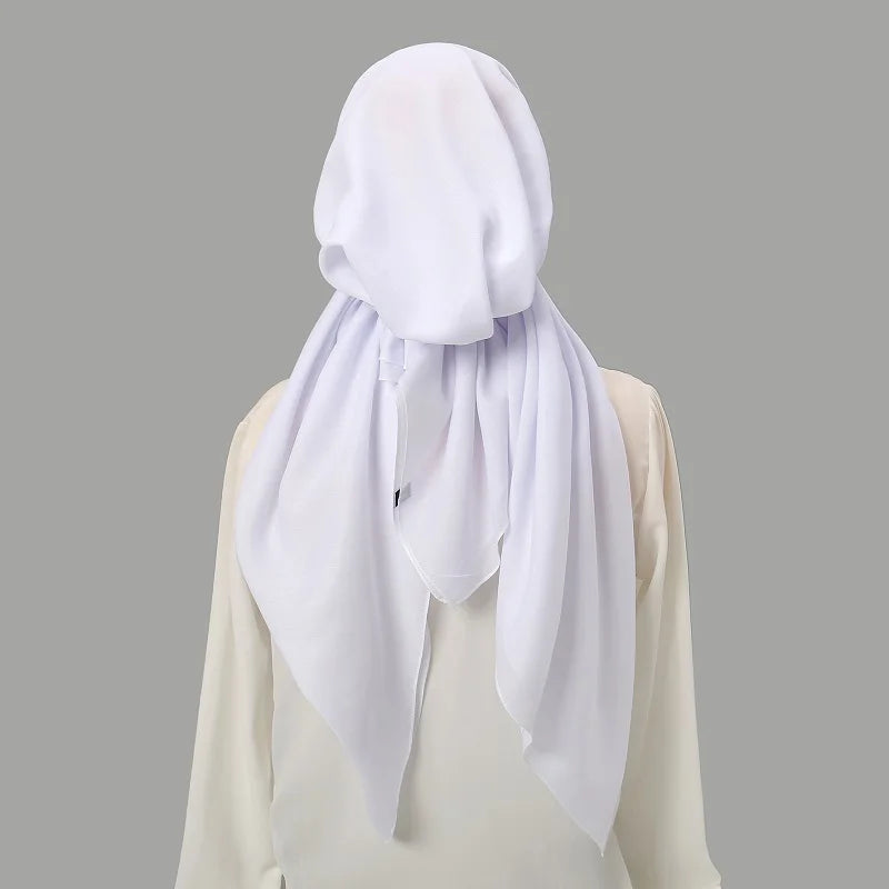 Wholesale Cotton Instant Muslim Hijab Inner Wrap Undercap Triangle Scarf Hijab Plain Islamic Turban Bonnet Soft Headband Hat - Lena & Miles Exquisite Boutique LLC.