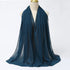 Muslim Chiffon Hijab Scarf Women Long Solid - Lena & Miles Exquisite Boutique LLC.