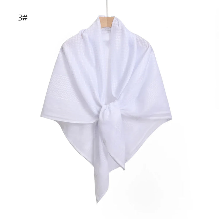 Arab Shemagh Muslim Keffiyeh Head Wrap Tactical Desert Head Neck Scarf Military Shawl Arabic Scarf Headwear with Agal Rope - Lena & Miles Exquisite Boutique LLC.