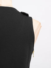 VGH American Retro Streetwear Tops for Women Square Collar Sleevelesss Patchwork Metal Buckle Waistcoat Female Summer Clothing - Lena & Miles Exquisite Boutique LLC.