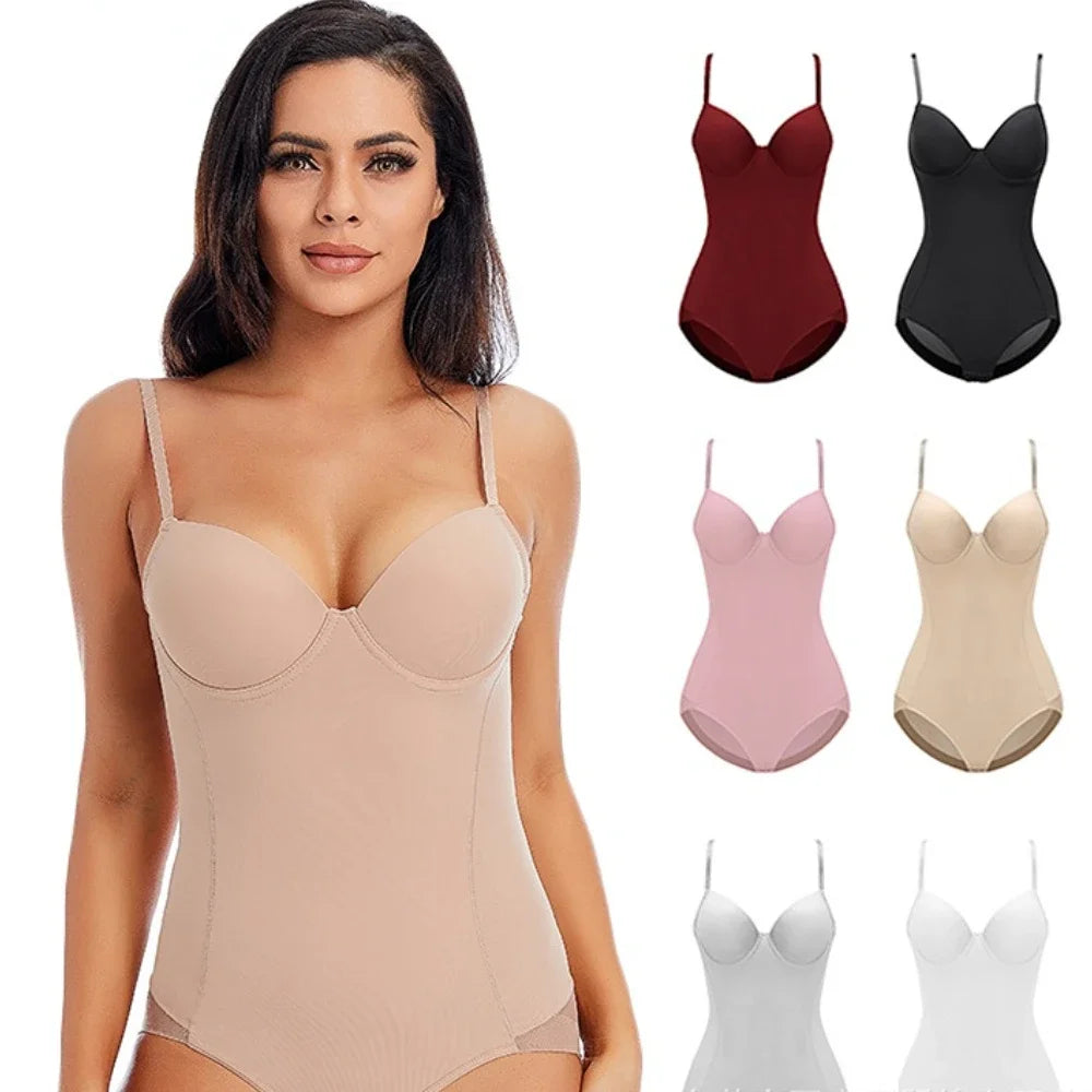 Fashion Body Shapers Women Corset Shaper Slimming Shapewear Lingerie One-pieces Bodysuit Underwear Corsets Woman Clothing Fajas - Lena & Miles Exquisite Boutique LLC.