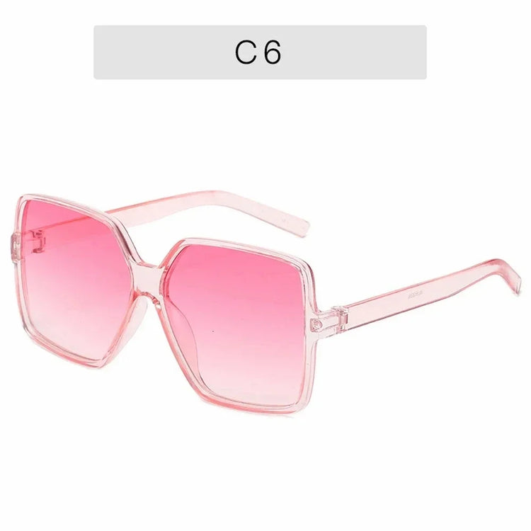 Black Square Oversized Sunglasses Women Big - Lena & Miles Exquisite Boutique LLC.