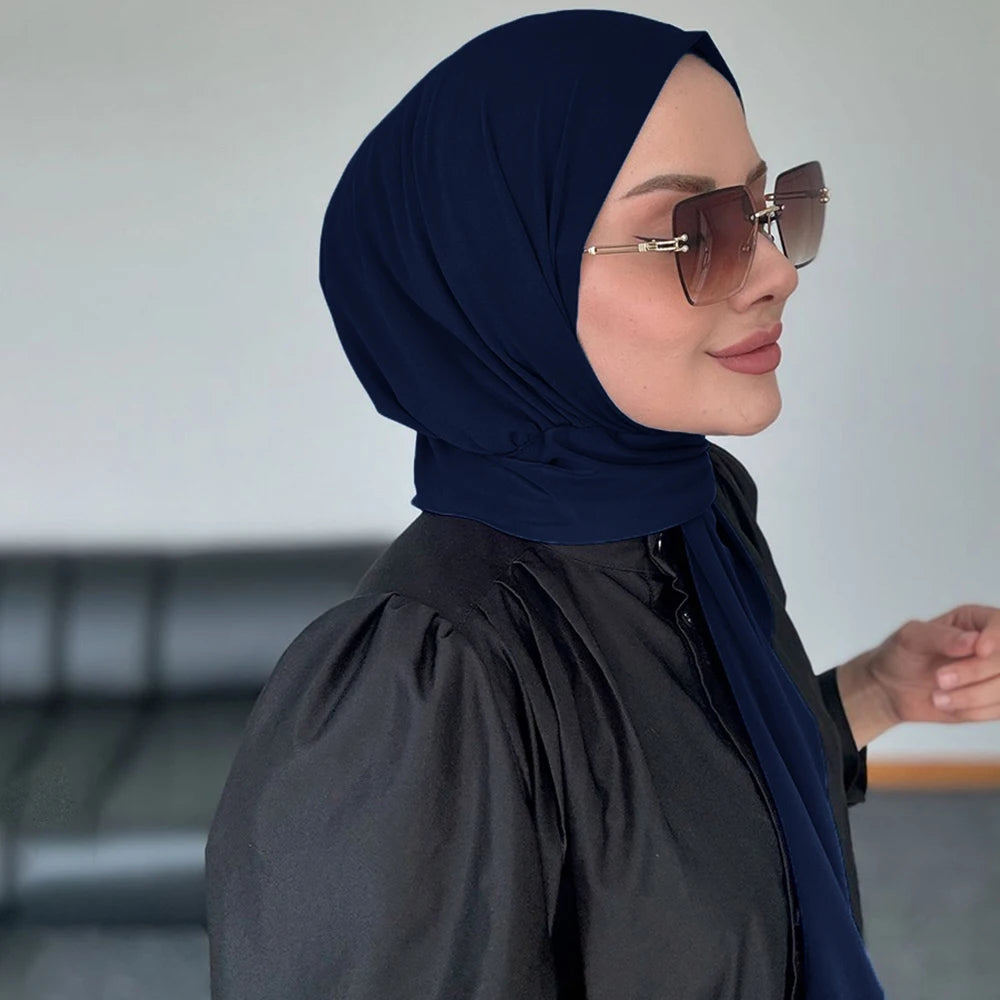 Ready To Wear Fastener Instant Hijab for Muslim - Lena & Miles Exquisite Boutique LLC.