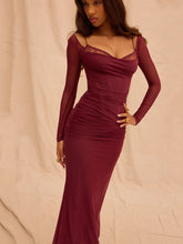 Mozision Elegant Sheer Long Sleeve Sexy - Lena & Miles Exquisite Boutique LLC.