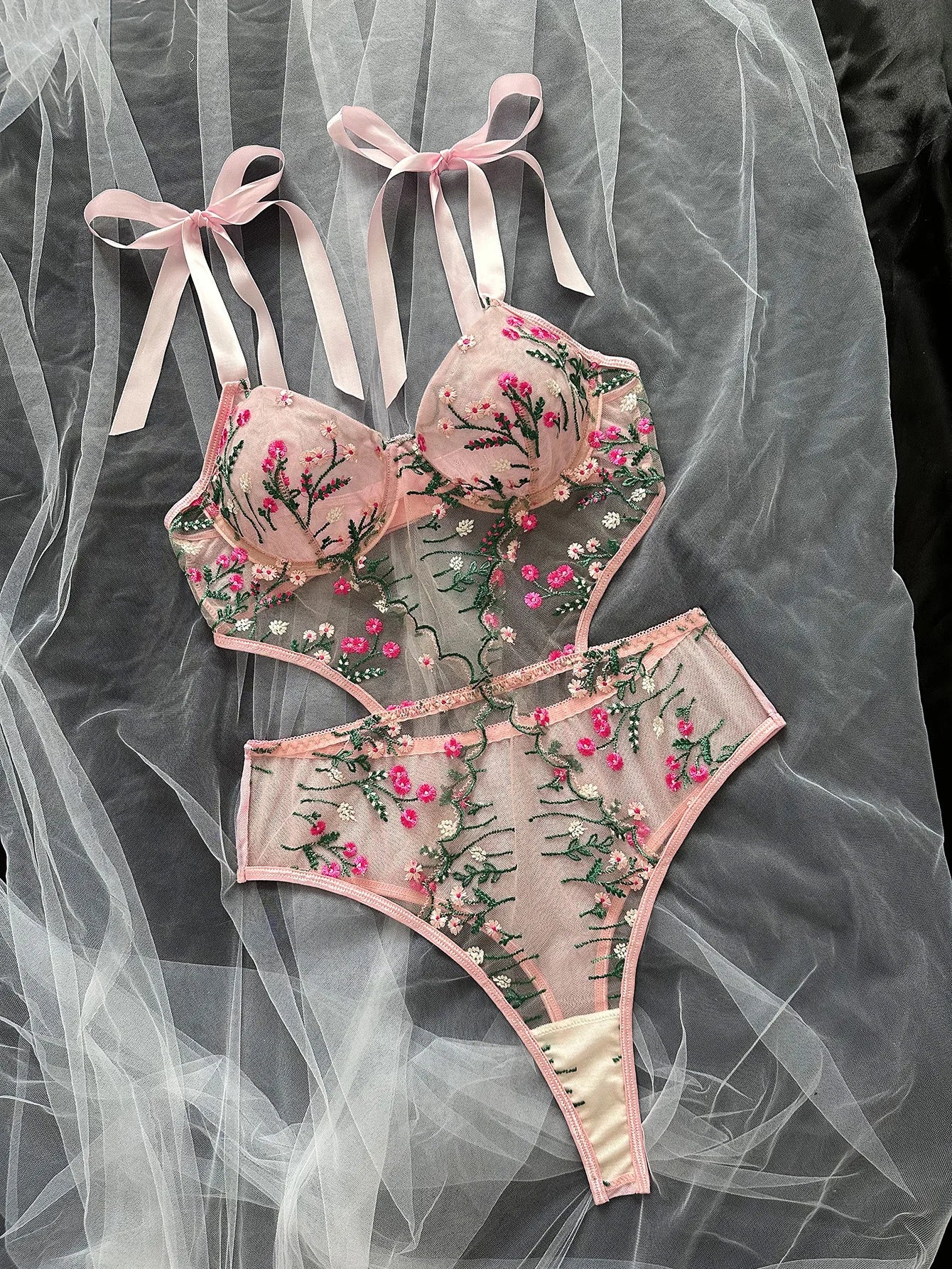 Lingerie for Ladies Bra and Panties Set - Lena & Miles Exquisite Boutique LLC.