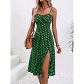 Summer Polka Dot Printed Women - Lena & Miles Exquisite Boutique LLC.