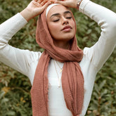 Muslim Hijab For Women Crinkle Hijab Scarf Soft - Lena & Miles Exquisite Boutique LLC.