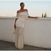 Elegant Dress Women Slim Sexy See Through - Lena & Miles Exquisite Boutique LLC.