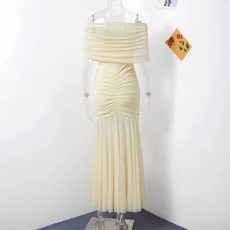 Elegant Dress Women Slim Sexy See Through - Lena & Miles Exquisite Boutique LLC.