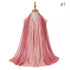 Two Color Crinkle Gradient Color Hijab Tie - Lena & Miles Exquisite Boutique LLC.