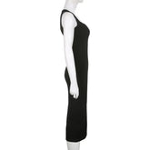Temperament Square Neck Long Dress - Lena & Miles Exquisite Boutique LLC.