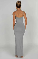 Mozision Spaghetti Strap Backless Bodycon - Lena & Miles Exquisite Boutique LLC.