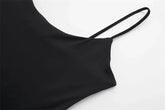 TRAF White Black Body Woman 2024 Sleeveless Tight Bodysuit Lingerie Sexy Woman Bodys Bodycon Backless Bodysuit Women Summer Tops - Lena & Miles Exquisite Boutique LLC.