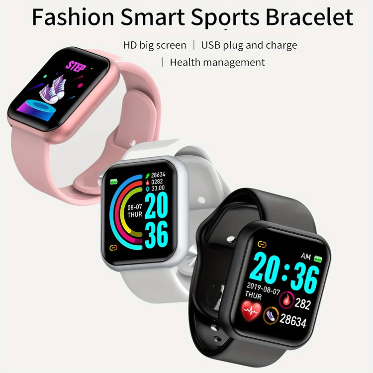 Smart Watch For Women Men Wristwatch Bluet - Lena & Miles Exquisite Boutique LLC.