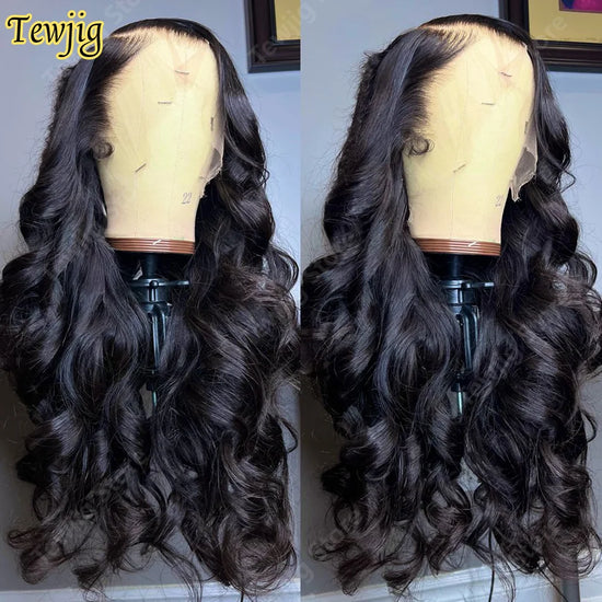200 Density Body Wave Lace Front Wigs Human Hair Transparent Lace Frontal Wigs For Women 13x6 13x4 Human Hair Wigs
