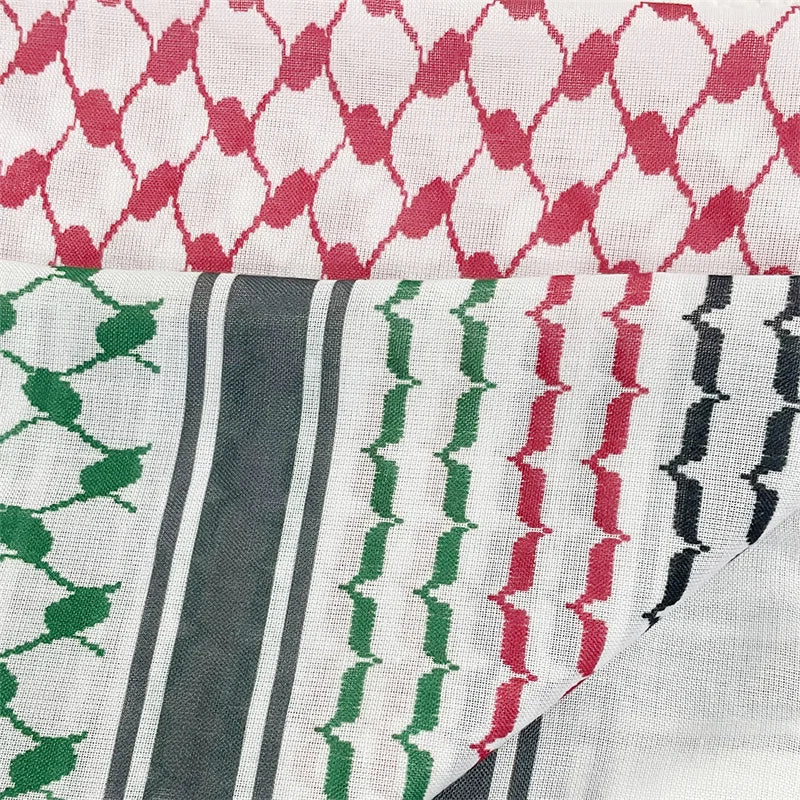 Fashion Printed Cotton Headscarf Middle East Dubai Türkiye Headband Muslim Women Hijab Islam Scarf Female Long Turban - Lena & Miles Exquisite Boutique LLC.