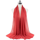Women Muslim Chiffon Hijab Shawls Scarf - Lena & Miles Exquisite Boutique LLC.