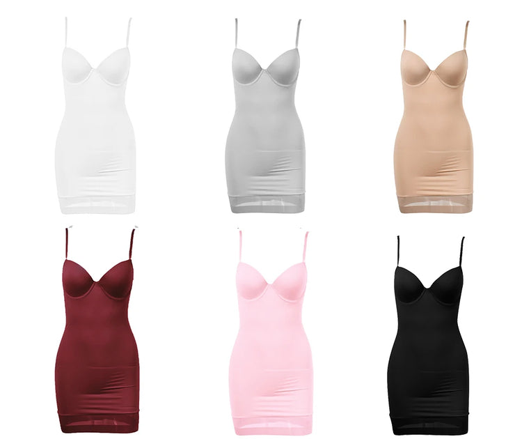 Bodysuit Women Shapewear Body Shaper With Cup Compression Bodies Belly Sheath Waist Trainer Reductive Slimming Underwear - Lena & Miles Exquisite Boutique LLC.