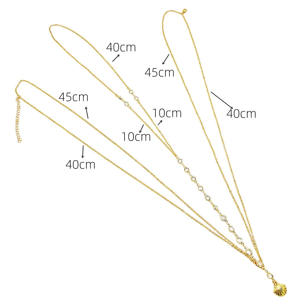 Sexy Lingerie Women Body Chain - Lena & Miles Exquisite Boutique LLC.