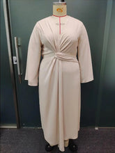 GIBSIE Plus Size Solid V-neck Twist Front - Lena & Miles Exquisite Boutique LLC.