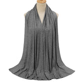 Premium Modal Cotton Jersey Hijab Scarf Long - Lena & Miles Exquisite Boutique LLC.