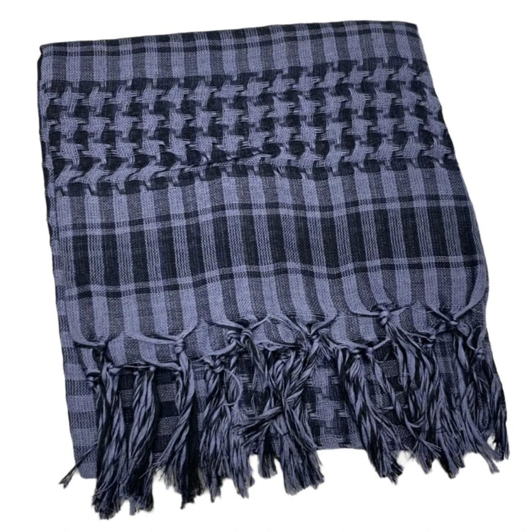 Classical Headwrap Shemagh Scarf for Sun Protections Arab Keffiyeh Headscarf Arabian Dubai Headcover Ethnic Hijab Shawl - Lena & Miles Exquisite Boutique LLC.