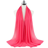 Women Muslim Chiffon Hijab Shawls Scarf - Lena & Miles Exquisite Boutique LLC.