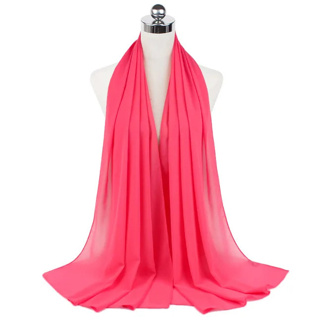 Women Muslim Chiffon Hijab Shawls Scarf - Lena & Miles Exquisite Boutique LLC.