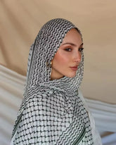 Hot Arab Chiffon Scarf Women Muslim Hijab Islamic Scarves Shawl Printed Arab Long Prayer Scarf Breathable Uae Plaid Long Scarf - Lena & Miles Exquisite Boutique LLC.