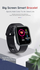 Smart Watch For Women Men Wristwatch Bluet - Lena & Miles Exquisite Boutique LLC.