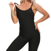 Women Yoga Jumpsuit Backless Workout Catsuit Bodysuit Sleeveless Gym Bodycon Romper Sportswear Fitness Yoga Suit Sexy Sport Set - Lena & Miles Exquisite Boutique LLC.