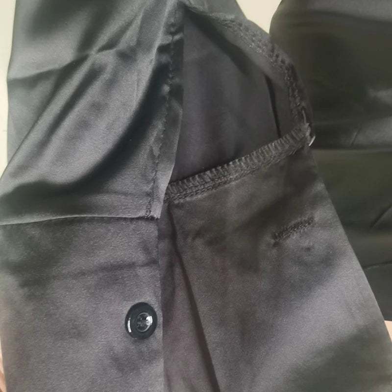 2023 Elastic Elegant Single-Breasted Dress Retro - Lena & Miles Exquisite Boutique LLC.