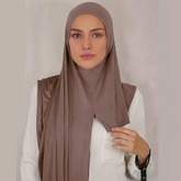 Fashion Modal Jersey Hijab Instant Scarf Muslim - Lena & Miles Exquisite Boutique LLC.