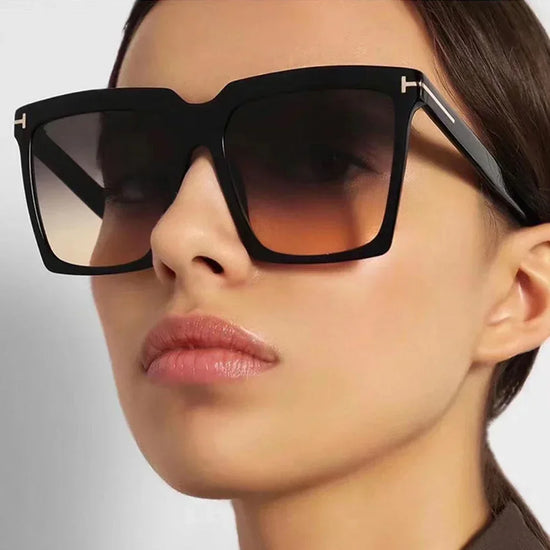 Square Sunglasses Women 2025 Vintage Brand  Oversize T Women&