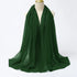 Ramadan Muslim Chiffon Hijabs For Woman Plain - Lena & Miles Exquisite Boutique LLC.