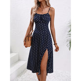 Summer Polka Dot Printed Women - Lena & Miles Exquisite Boutique LLC.